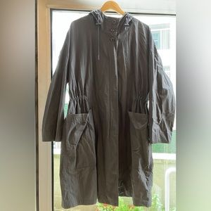 Steven Alan navy long coat - sz M